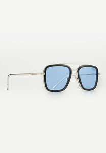 ARCHER SUNGLASSES BLACK/BLUE