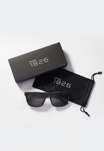 Load image into Gallery viewer, AUDRIC POLARIZED SUNGLASSES BLACK/BLACK
