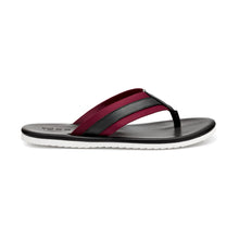 Load image into Gallery viewer, ARSEN THONG LEATHER SANDALS RED