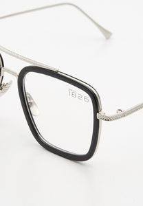ARCHER SUNGLASSES BLACK/CLEAR
