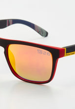 Load image into Gallery viewer, AUDRIC POLARIZED SUNGLASSES BLACK/RED
