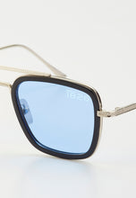 Load image into Gallery viewer, ARCHER SUNGLASSES BLACK/BLUE