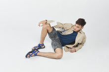 Load image into Gallery viewer, ELIAM LEATHER SANDAL BLUE