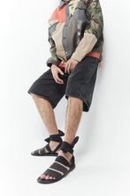 Load image into Gallery viewer, PROJET1826 X ERIC CHOONG EAMON MULE LEATHER SANDAL BLACK
