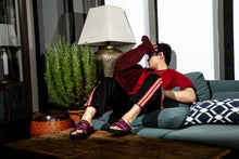 Load image into Gallery viewer, ANDY SLIP ON SLIPPER RED