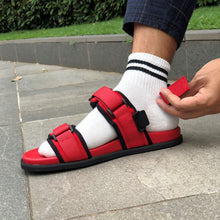 Load image into Gallery viewer, DARL BACK SLING SANDAL RED