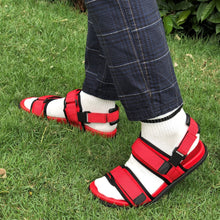 Load image into Gallery viewer, DARL BACK SLING SANDAL RED